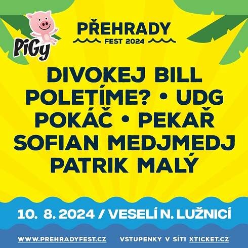 Pigy a Lily na Přehrady FESTU ve Veselí nad Lužnicí! | Pigymama
