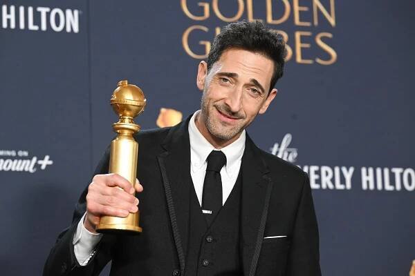 Adrien Brody in 82nd Golden Globe Awards (2025)