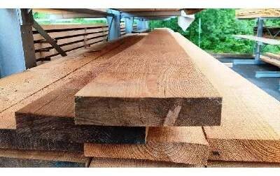Stavební fošny modřín evropský 50 x 250 x 3000 mm