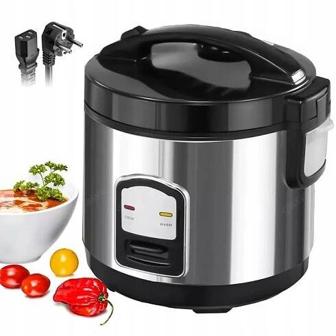MULTICOOKER ELEKTRYCZNY GARNEK NA VAŘENÍ RÝŽE 400 W 2 L