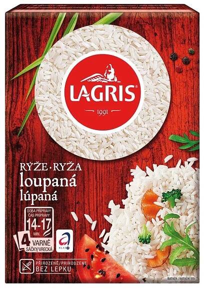 Lagris Rýže loupaná varné sáčky 800 g | Fikko Market