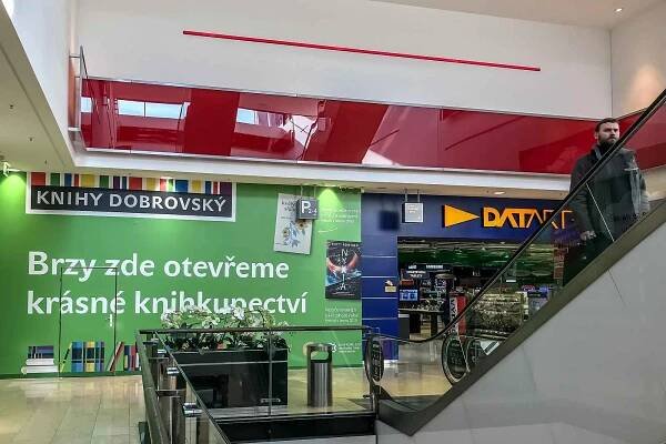 Obchodní centrum Arkády Pankrác 30. ledna v Praze.