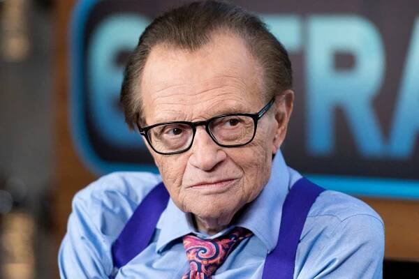 Larry King hospitalized with COVID-19