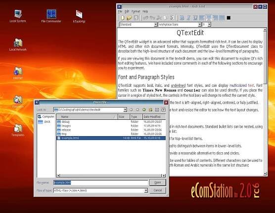Qt for OS/2 and OS/2-based systems 