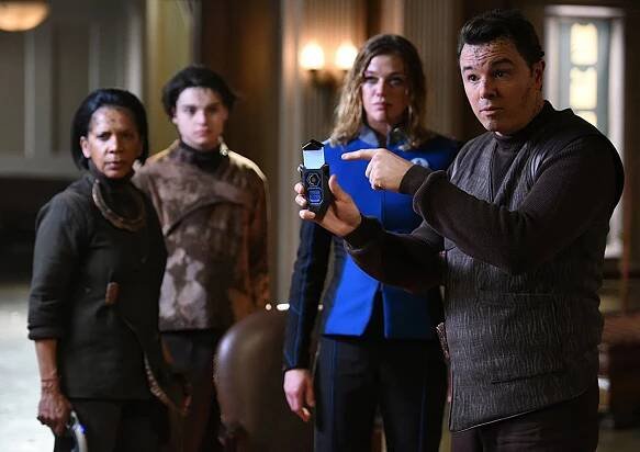 Penny Johnson Jerald, Max Burkholder, Adrianne Palicki, Seth MacFarlane - The Orville - Pokud se objeví hvězdy - Z filmu