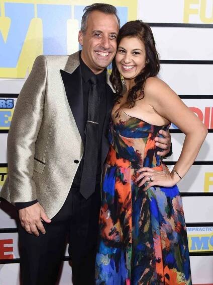Joe Gatto and Bessy Gatto attend the screening of "Impractical Jokers: The Movie" in 2020