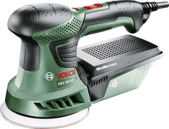 Bosch Home and Garden PEX 300 AE 06033A3000 excentrická bruska kufřík 270 W Ø 125 mm