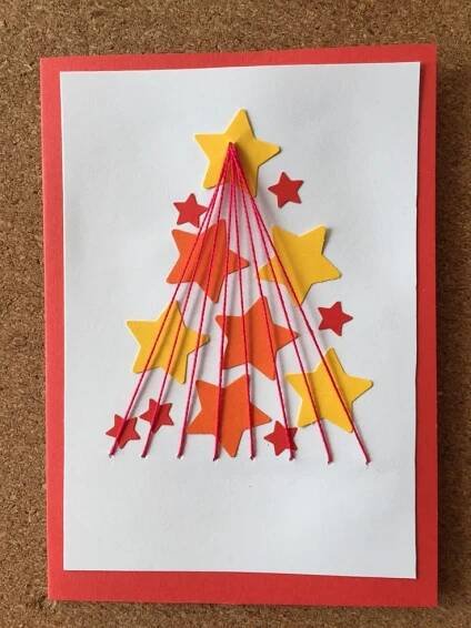 Jak na… vánoční přání en 2025 | Tarjetas artesanales, Tarjetas de navidad hechas a mano, Tarjeta navidad infantil