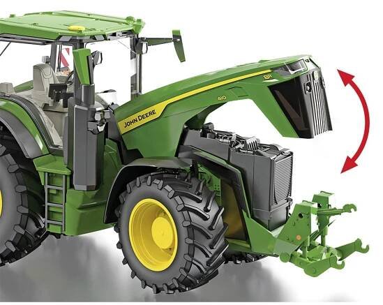 Wiking 077859 Spur 1 model zemědělského stroje John Deere 8R 410 1:32