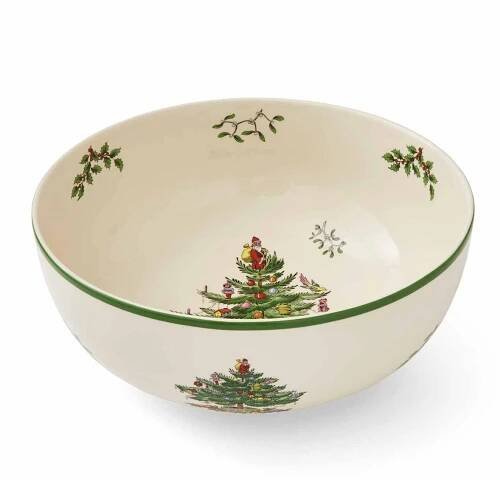 Vánoční servírovací mísa velká 24,5 cm Christmas Tree - Spode
