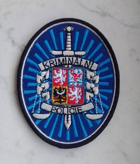 Nášivka kriminální policie ČR rukáv uniforma skpv policejní | Aukro