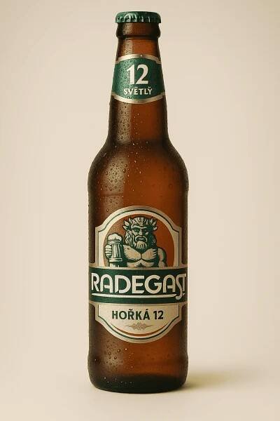 Obrázek lahvového piva radegast – VytvořSiPotisk.cz
