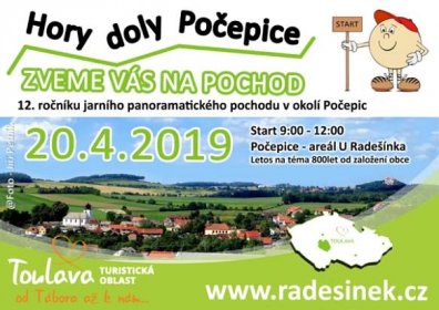 Pochod hory doly Počepice 2019