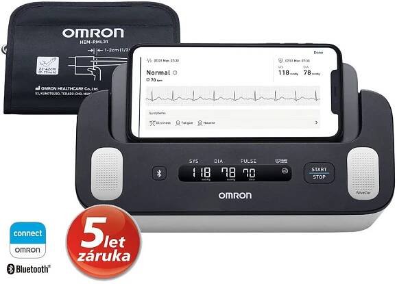 Omron Complete Tlakoměr s EKG (2v1)