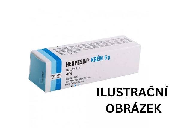 Herpesin krém drm.crm. 1 x 5 g 5% - Biotika.net