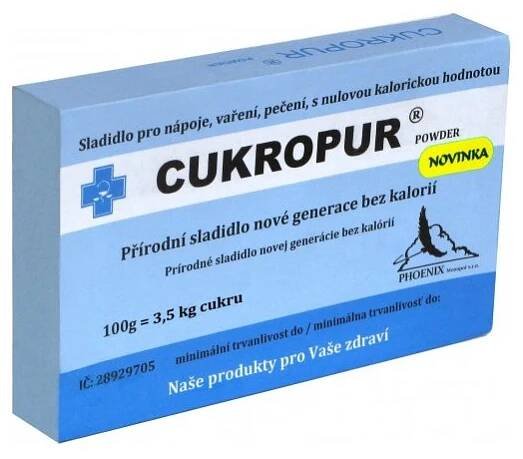 Phoenix Monopol Cukropur powder - přírodní sladidlo 100 g