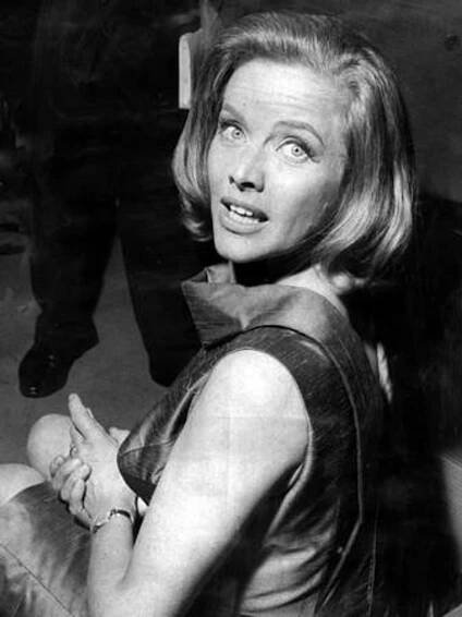 38615397-Honor Blackman at the Savoy last night..14/05/1964.