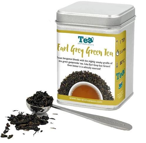 Earl Grey Green Loose Leaf Tea