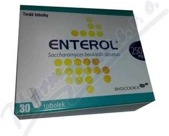 ENTEROL POR 250MG CPS DUR 30
