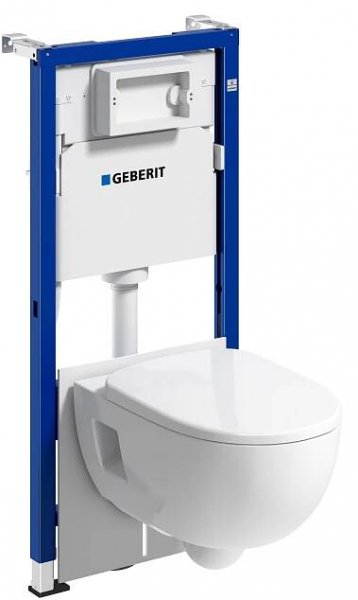 Geberit Duofix sada wc rám s mísou a sedátkem 118.343.00.2