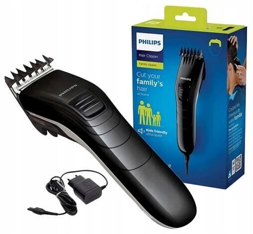 STŘÍHACÍ STROJEK NA VLASY PHILIPS QC5115/15 11 NASTAVENÍ 0.5-21 MM TICHÝ