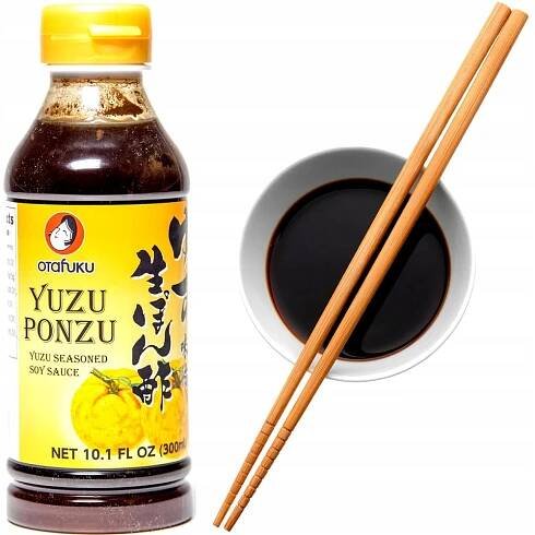 Japonská Sójová Omáčka se šťávou YUZU Ponzu Seasoned Soy Sauce 300 ml OTAFUKU
