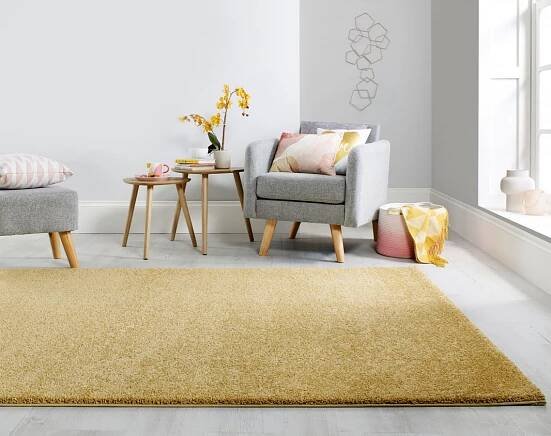 Kusový koberec Sleek Golden Ochre č.6