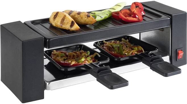 Korona mini raclette gril indikátor, nepřilnavý povlak, funkce grilování