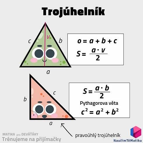 Trénujeme na přijímačky: úlohy na výpočet obsahu a obvodu obrazců