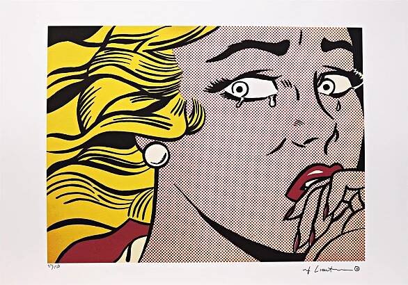 Crying Girl - Roy Lichtenstein - Galerie umění