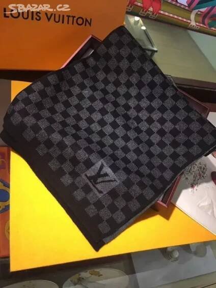 Louis Vuitton šátek Shawl Scarf, Dámská pánský šál