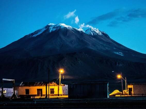 Ollague Volcano