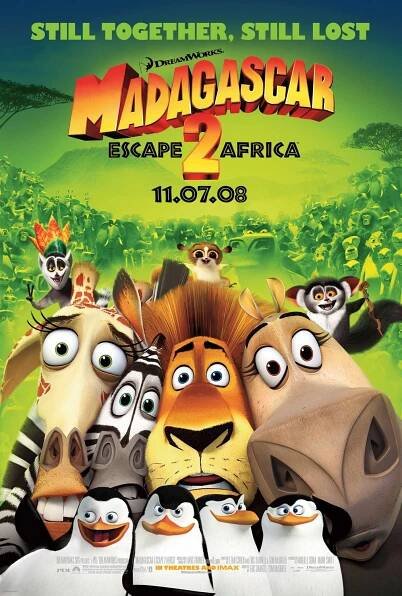 Madagaskar 2: Útěk do Afriky (2008) film