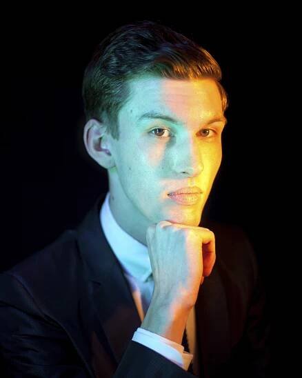 England, London, 16 April 2012 - Portrait of Willy Moon, New Zealand-born musician.