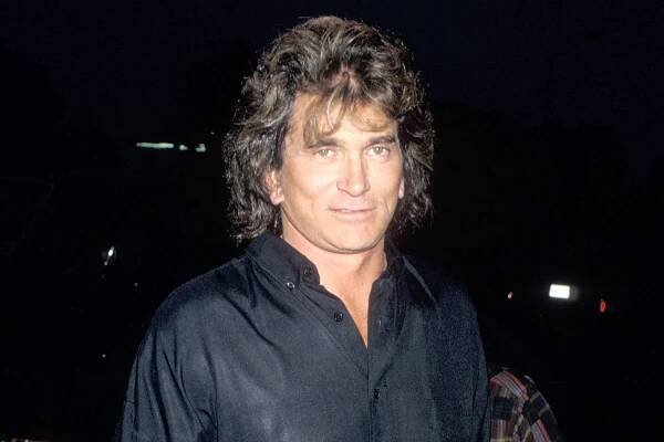 Michael Landon attends the La Scala Restaurant Grand Opening Celebration on June 2, 1989 at La Scala Restaurant in Malibu California