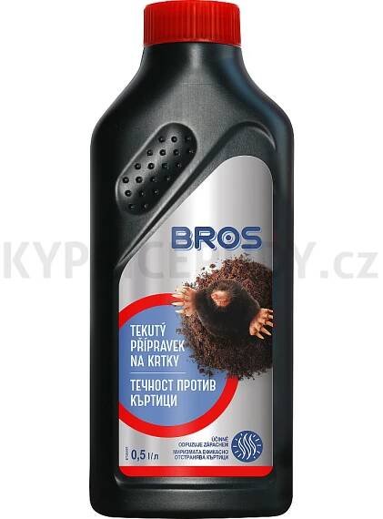 Bros - odpuzovač krtků tekutý 500 ml