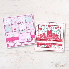 My Sweet Valentine patterned papers