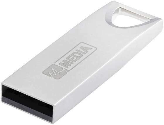 MyMEDIA My Alu USB 2.0 Drive USB flash disk 16 GB stříbrná 69272 USB 2.0