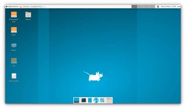 alpine linux desktop