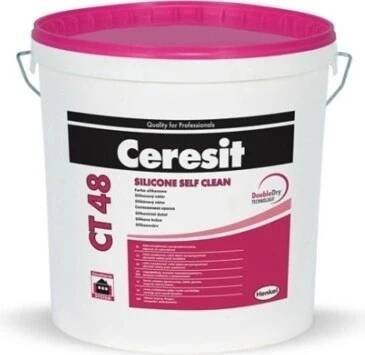 Ceresit CT 48 Silikonový fasádní nátěr bílá 15l