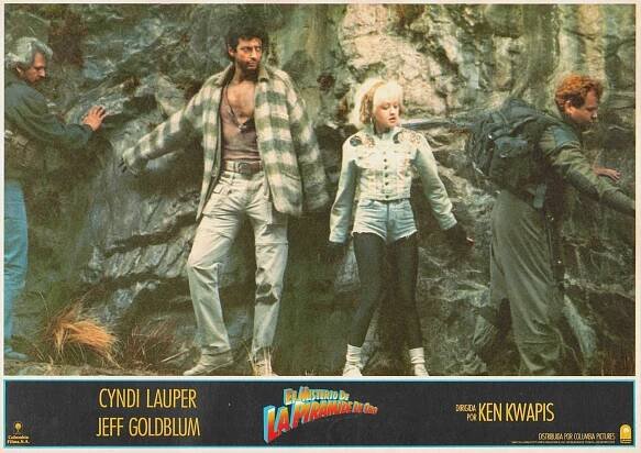 Ronald G. Joseph, Jeff Goldblum, Cyndi Lauper, Googy Gress - Vibrace - Fotosky