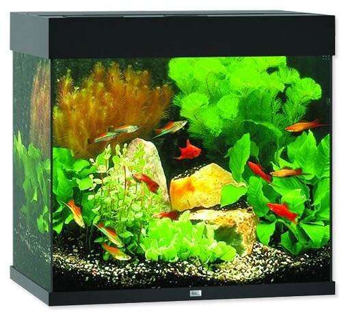 Akvárium set JUWEL Lido LED 120 černé