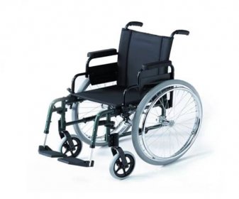 Repasovaný mechanický invalidní vozík - dobrá cena -Invira - Prodej a pronájem zdravotní techniky a kompenzačních pomůcek