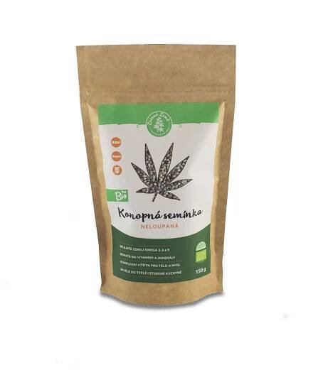 Konopné semínko neloupané BIO 150g