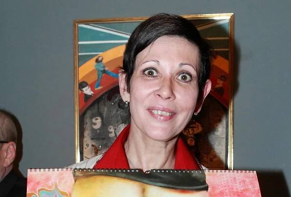Marta Krampolová se i ve svém věku nebála odhalit.