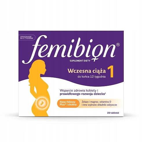 FEMIBION 1 RANÉ TĚHOTENSTVÍ 28 TABLET