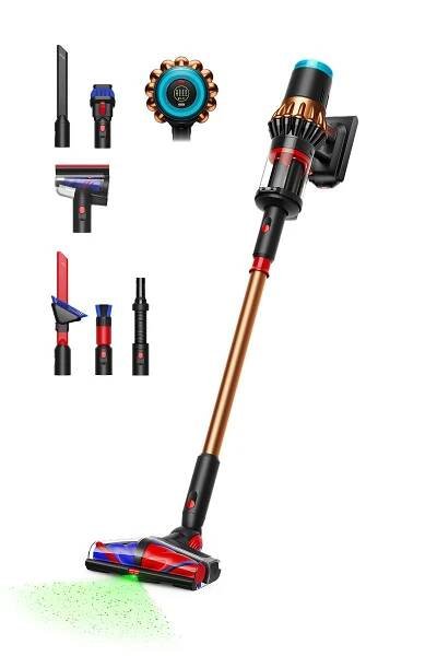 Akumulátorový vysavač Dyson V16 Piston Animal (Matte black / Copper) + Sada pro detailní čištění