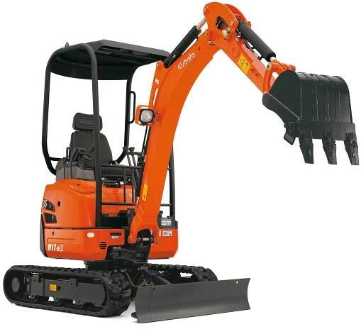 Minibagr Kubota U17-3α