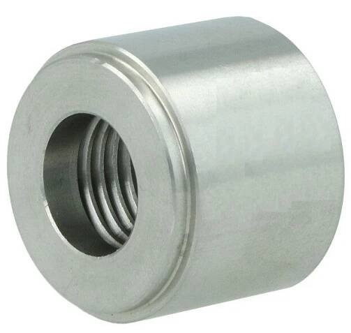 B-Ware Einschweißmutter 1/4" NPT Innengewinde Edelstahl