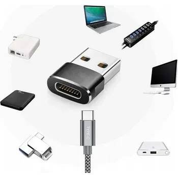 OTG ADAPTÉR PŘECHODKA USB-A na USB-C TYP-C (z USB C na USB typ A)
